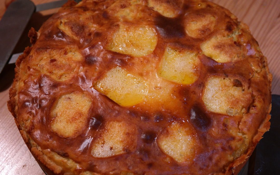 knusprig überbackene Bechamel-Kartoffeln